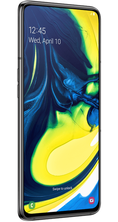 Samsung Galaxy A80, svart