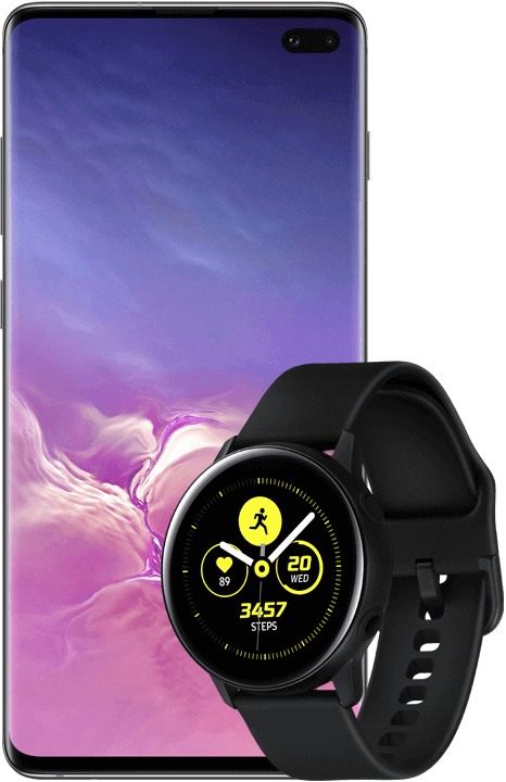 Samsung Galaxy S10+, 1TB, svart
