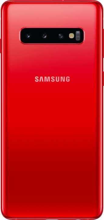 Samsung Galaxy S10, 128GB, rød