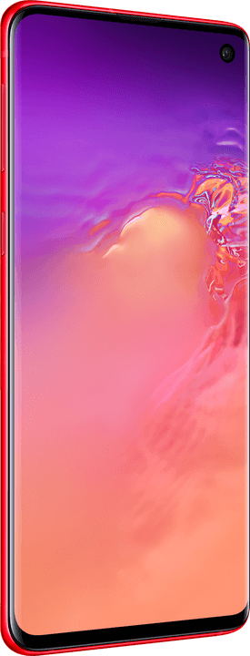 Samsung Galaxy S10, 128GB, rød
