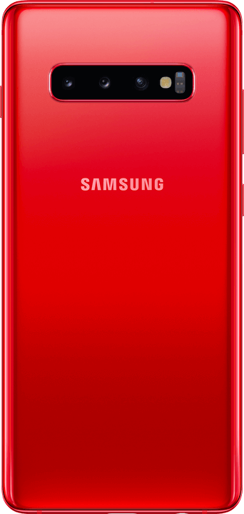 Samsung Galaxy S10+, 128GB, rød
