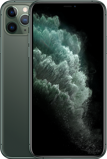 Apple iPhone 11 Pro Max 64GB, midnattsgrønn